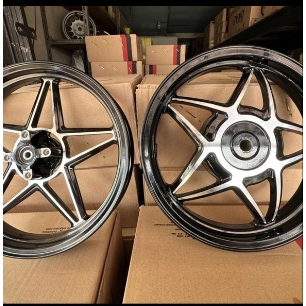 velg vrossi orbit gen 1 black ring 14 bekas vario 125 led