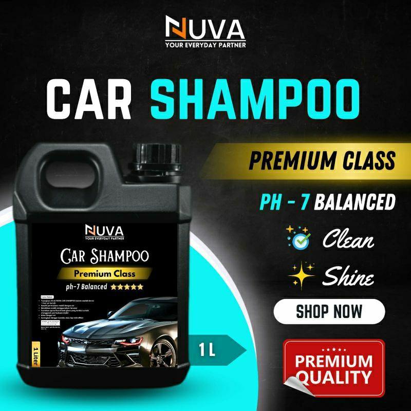 NUVA - Premium Car Shampoo PH BALANCED 7 Shampoo Cuci Mobil Carwash