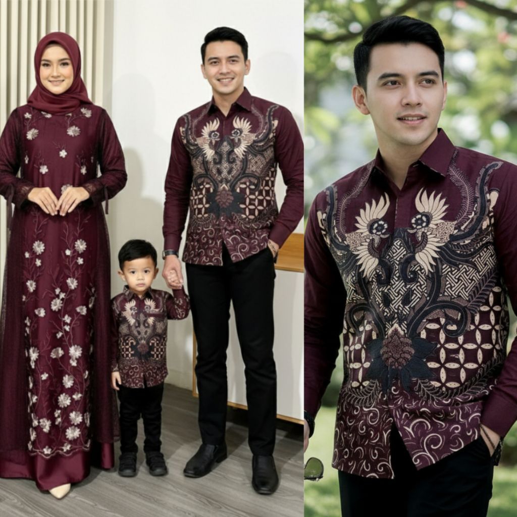 (ADA JUMBO LD 120) GAMIS COUPLE FAMILY ZEA PREMIUM BAJU LEBARAN 2026 PAKAIAN COUPLE TERBARU