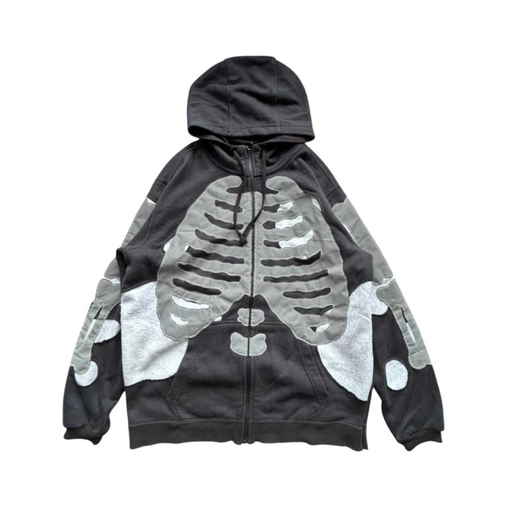 Nike Zipper Hoodie Reworked Bones Reflective 1/1
