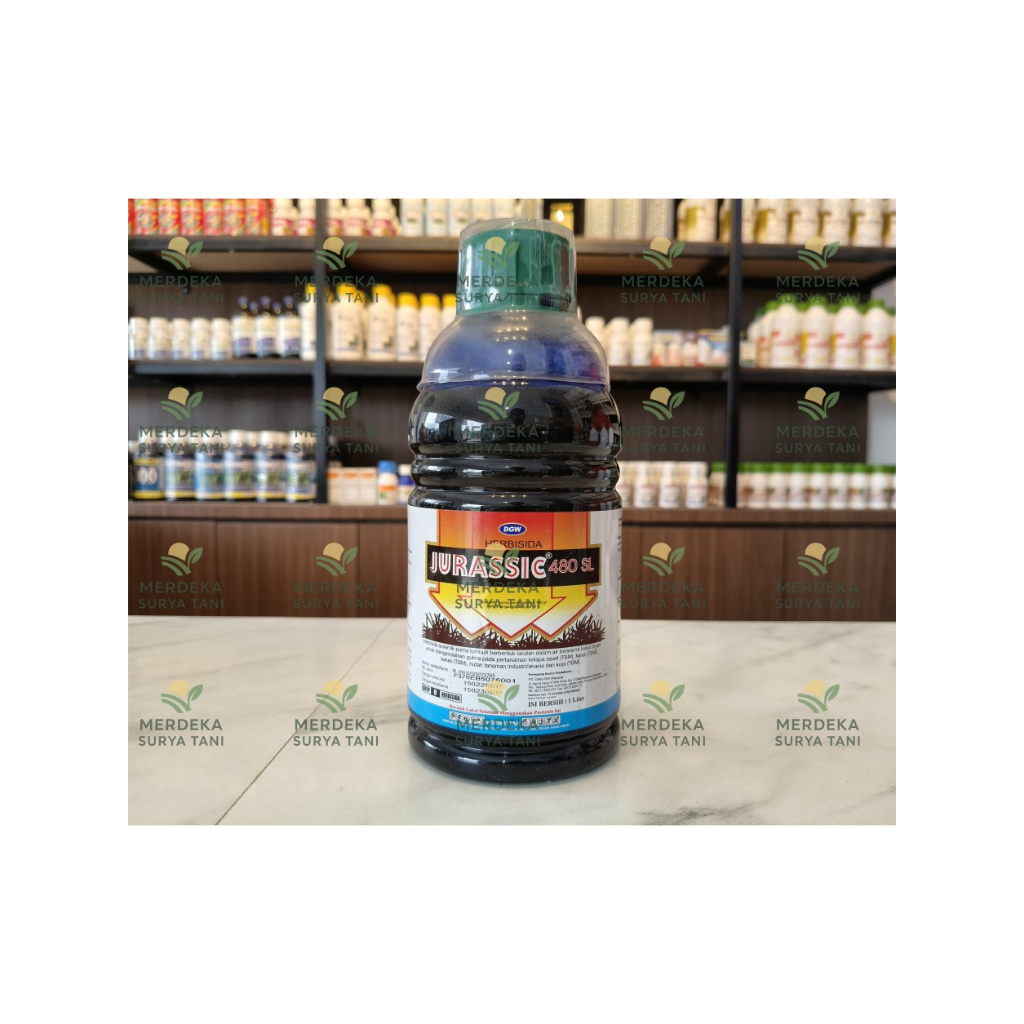 Herbisida Sistemik Jurassic 480 SL 1 Liter Mengendalikan Gulma Tanaman Sawit Kakao