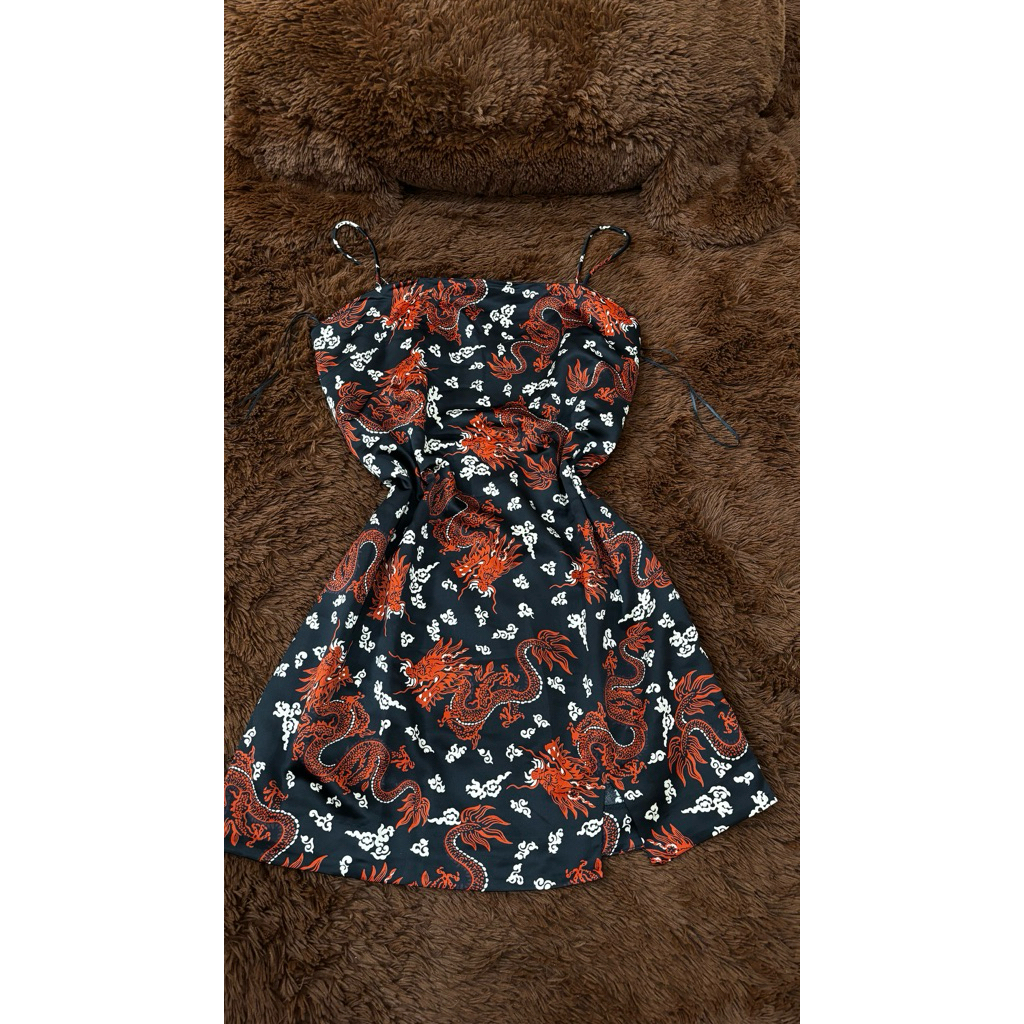 ZARA dragon mini dress