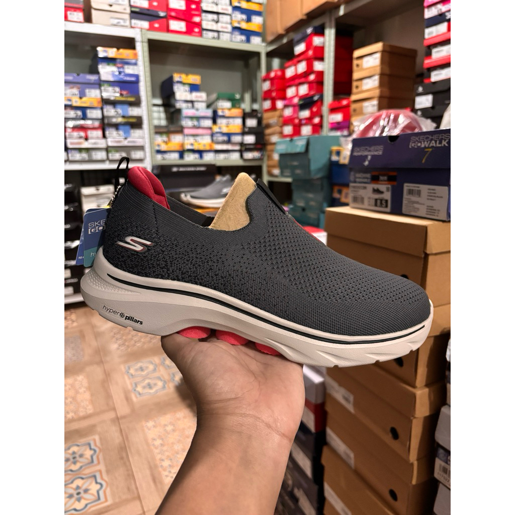 Skechers GO WALK 7 Charcoal black