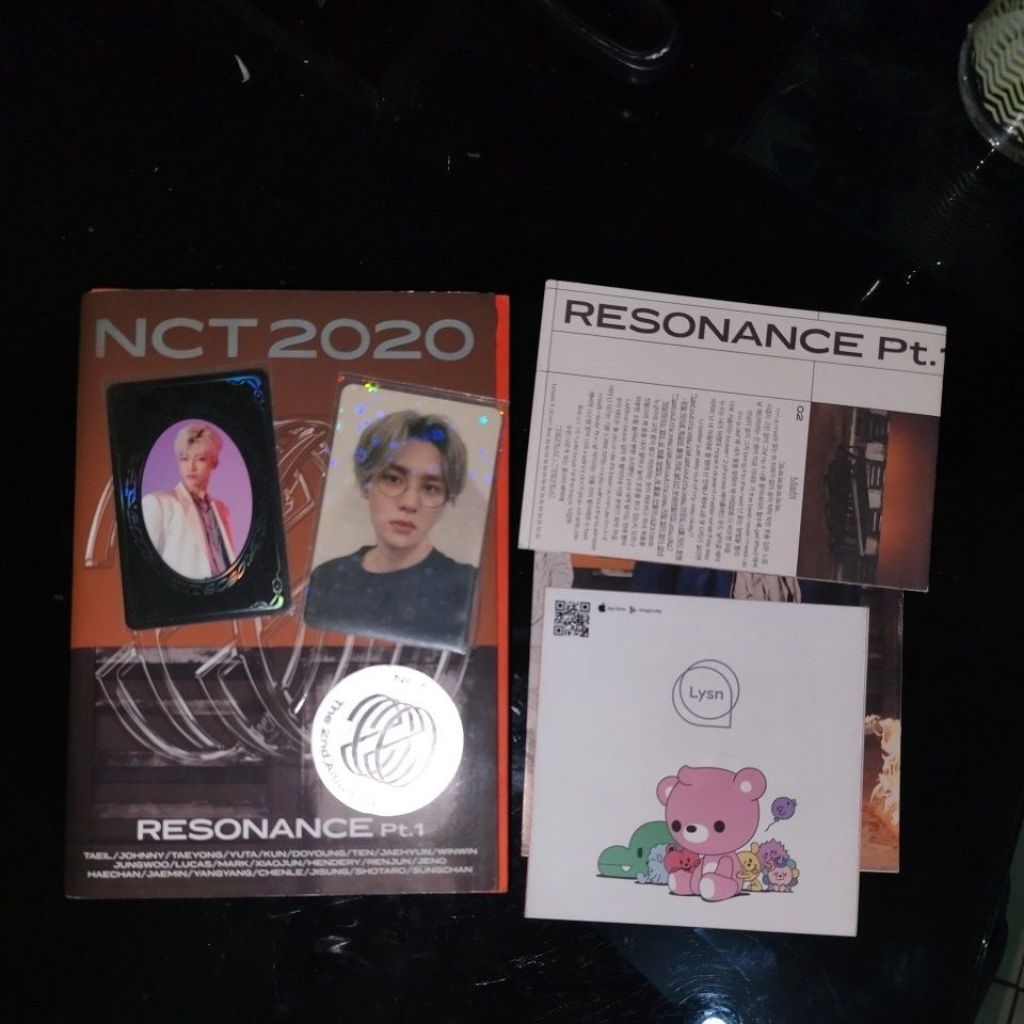 ALBUM NCT 2020 RESONANCE PT.1 FUTURE VER ALBUM NCT 2020 RESONANCE PT.2 DEPARTURE VER FULLSET