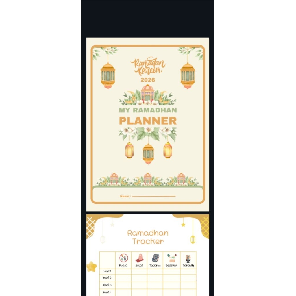 RAMADHAN PLANNER 2026 | 1447 H | Printable | Digital's Product