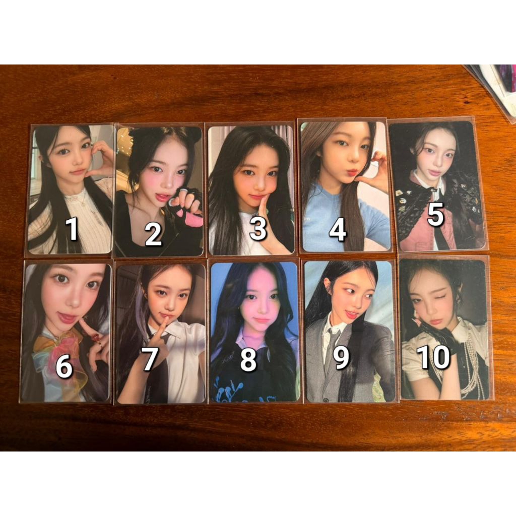 [READY STOCK] PHOTOCARD OFFICIAL HEARTS2HEARTS IAN