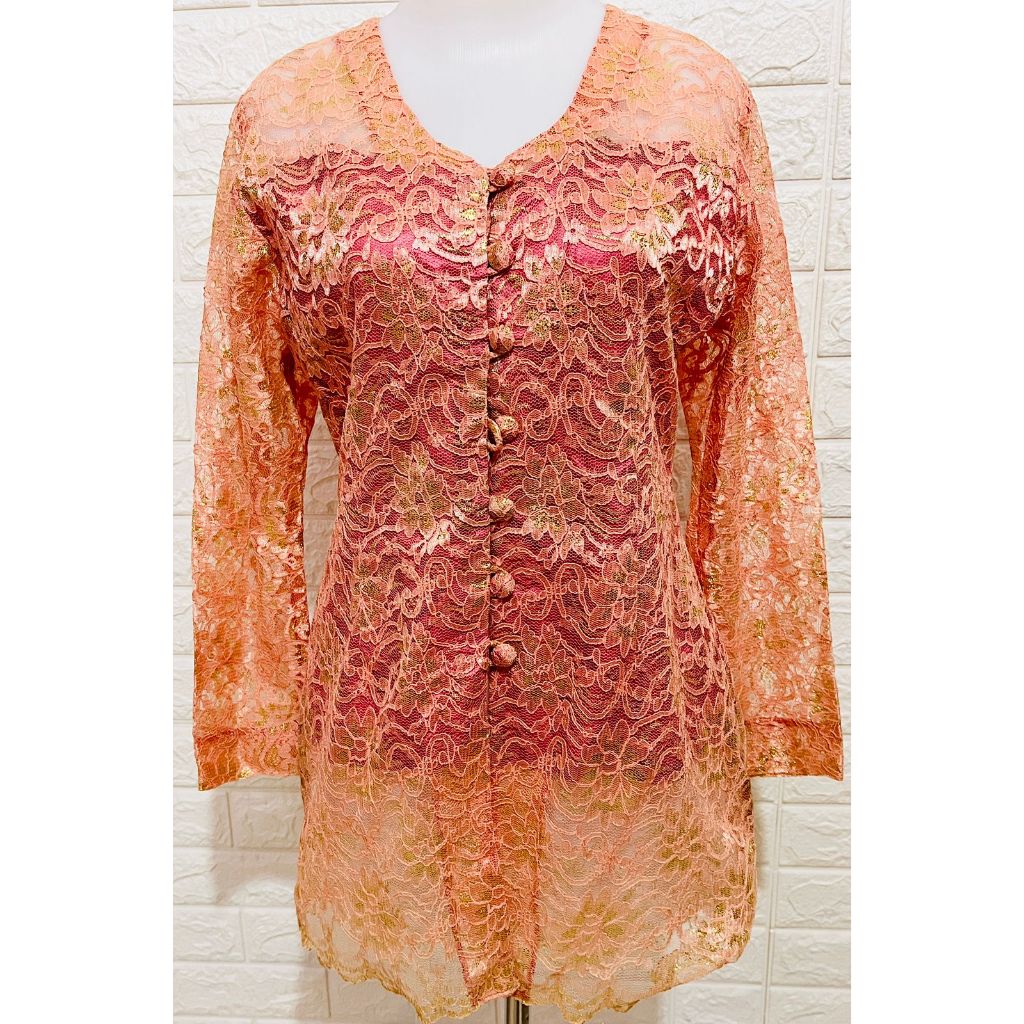 KEBAYA BRUKAT MEWAH ELEGAN