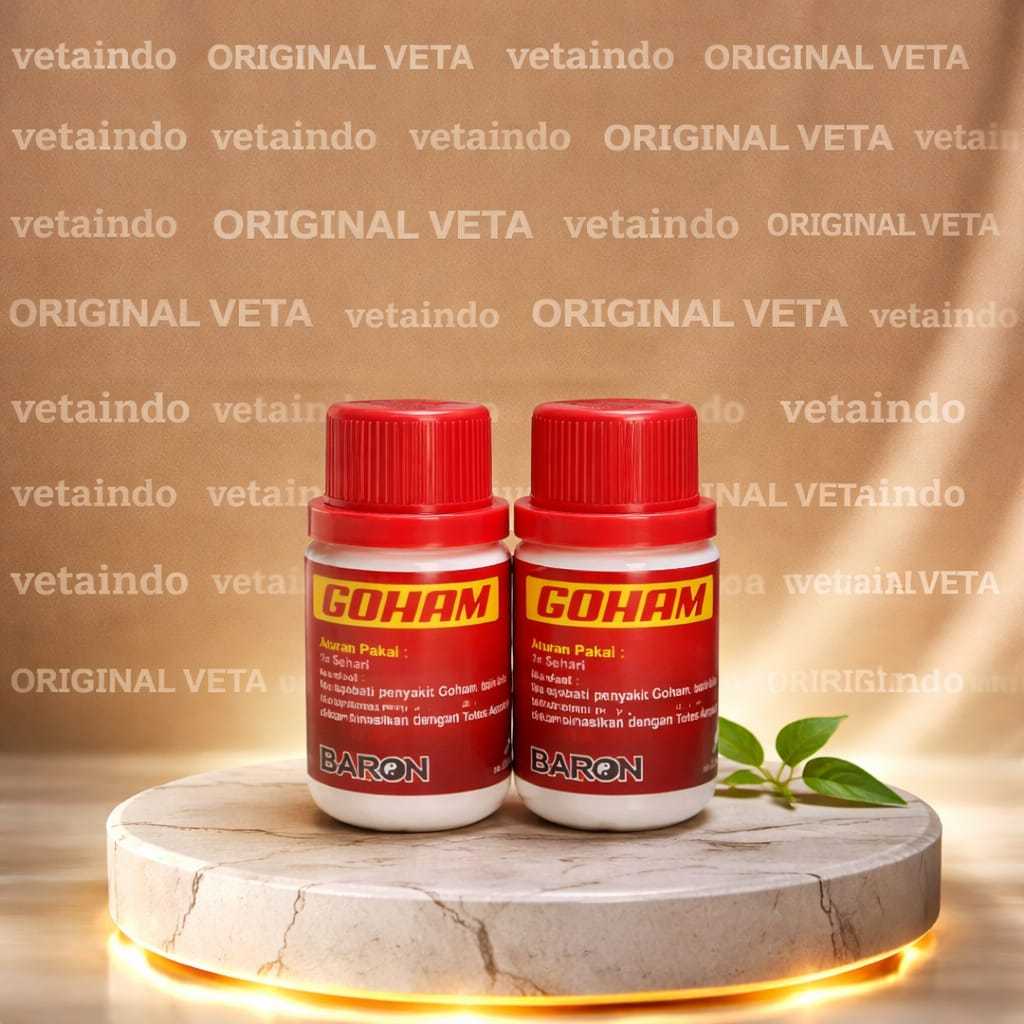 GOHAM BARON MENGOBATI JAMUR TEMBOLOK SARIAWAN PENYAKIT BURUNG MERPATI