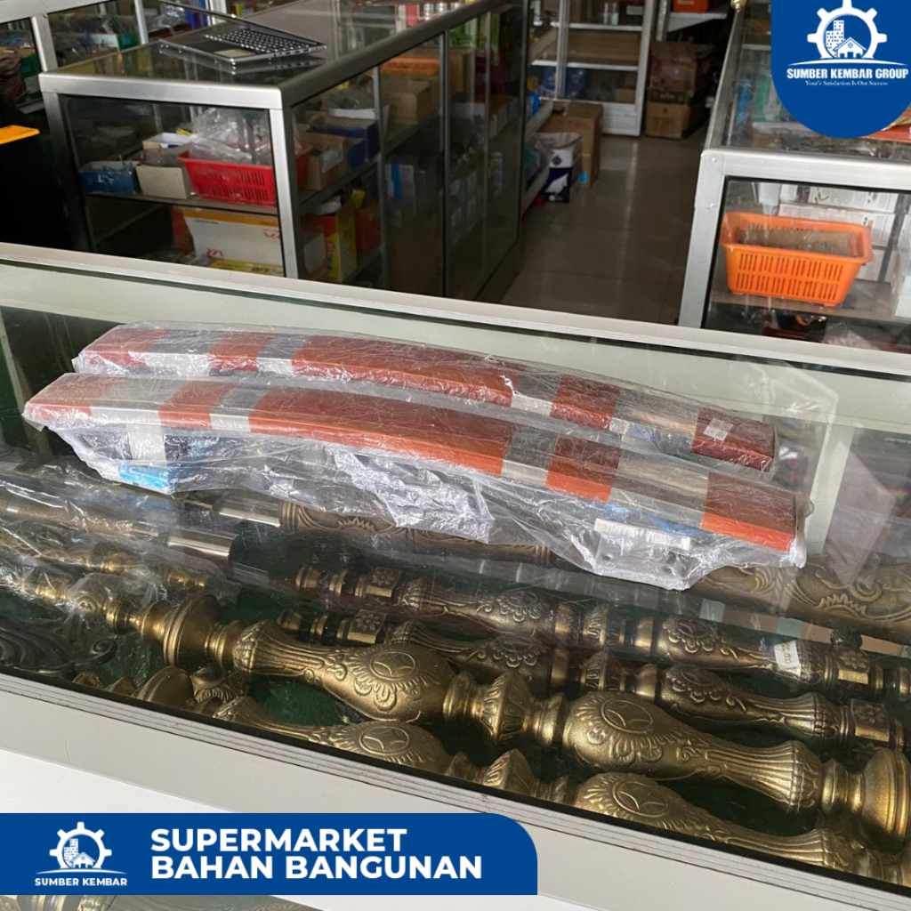 GAGANG PINTU MINIMALIS ALUMINIUM ANTI KARAT UKURAN 35 CM