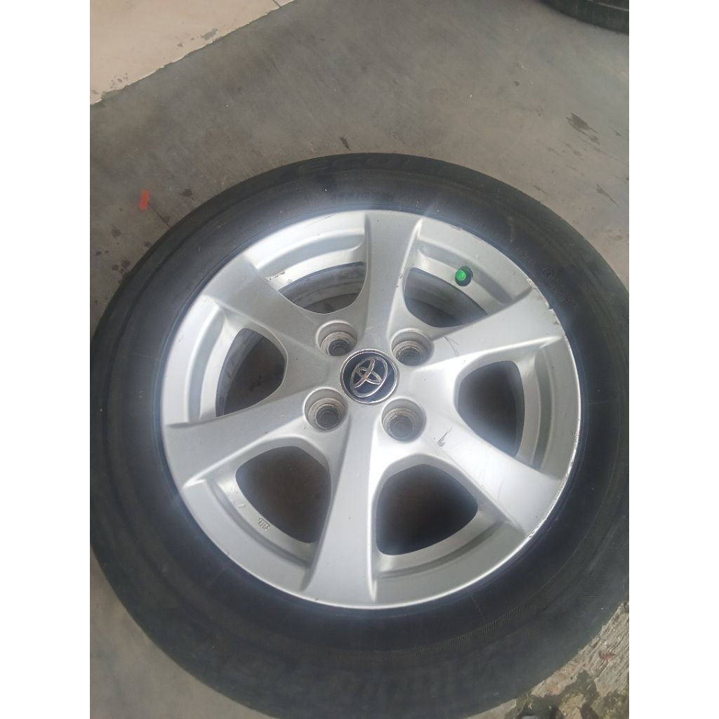 VELG AGYA AYLA RING 14 PCD 100.KOMPLIT BAN