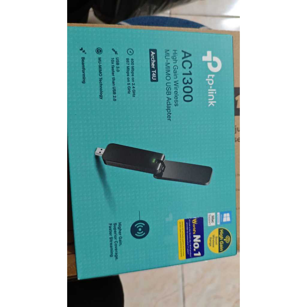 TPLINK USB WIRELESS DUALBAND ARCHER T4U