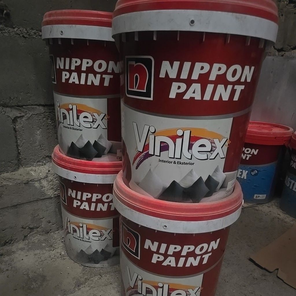 CAT TEMBOK VINILEX 25KG NIPPON PAINT VINILEX INTERIOR EXTERIOR