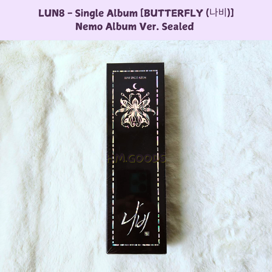 [LAST STOCK] LUN8 - Single Album [BUTTERFLY] Nemo Album Ver. Sealed