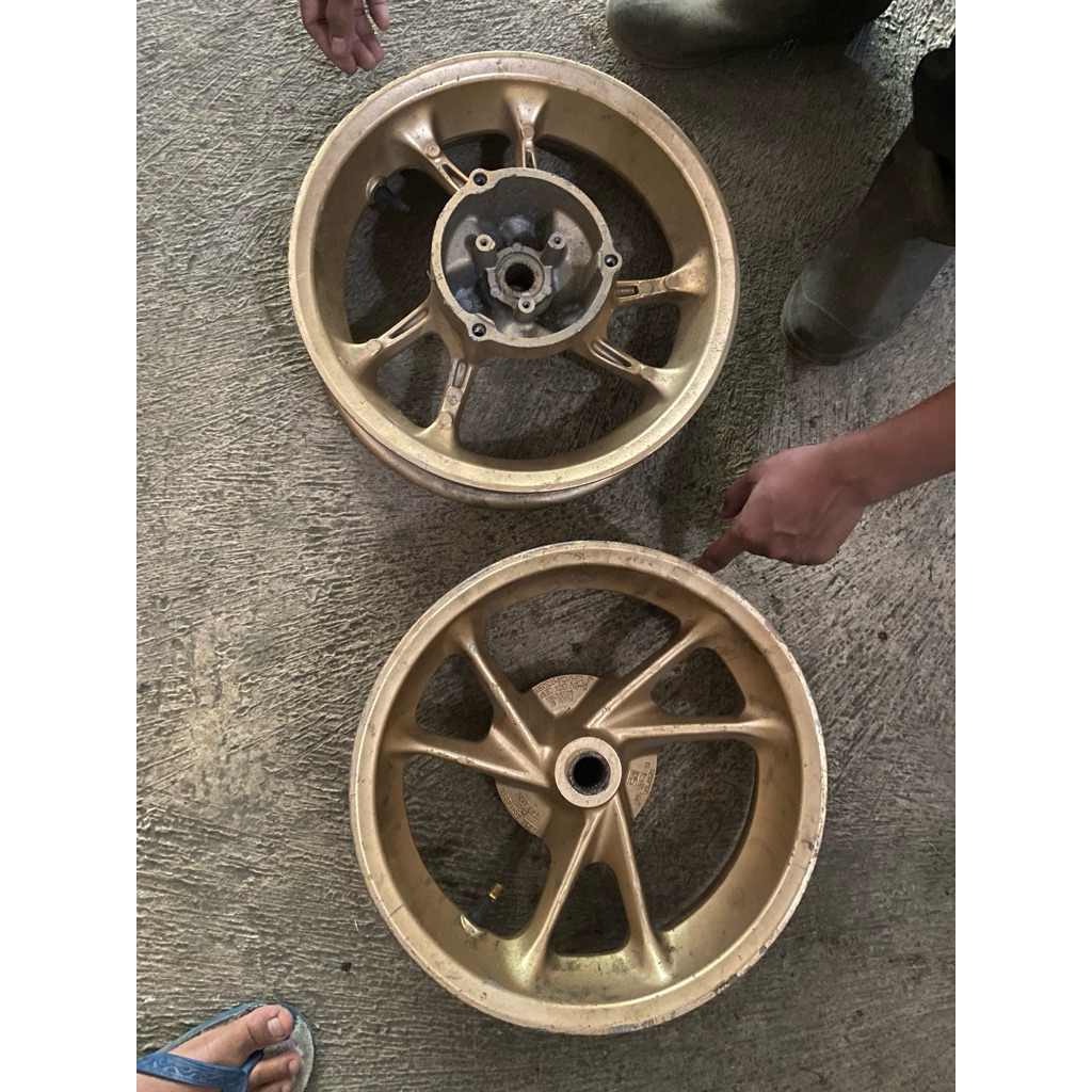 velg nmax belakang original