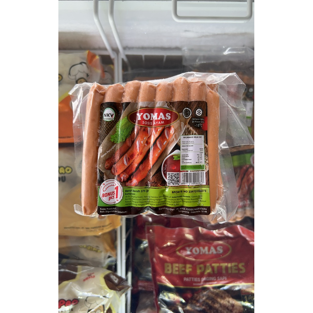 Yomas Sosis Ayam 375g