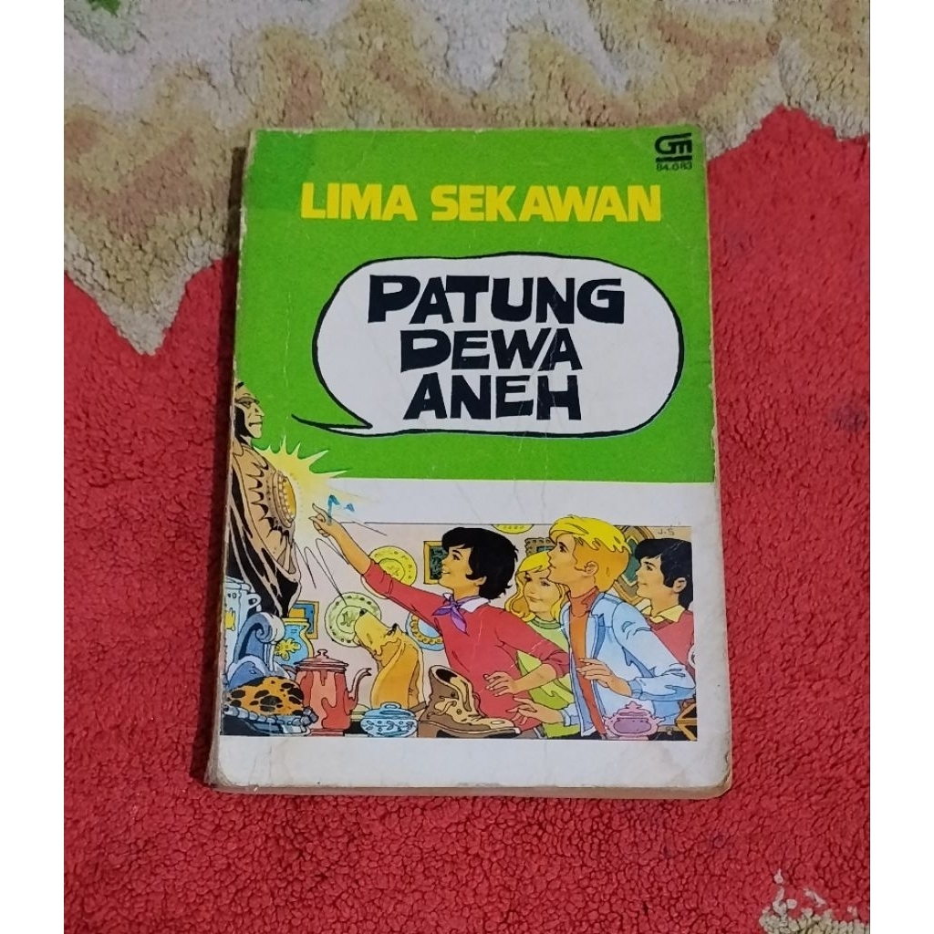 Novel Lima Sekawan Claude Voilier "Patung Dewa Aneh" 100%ORI preloved koleksi pribadi