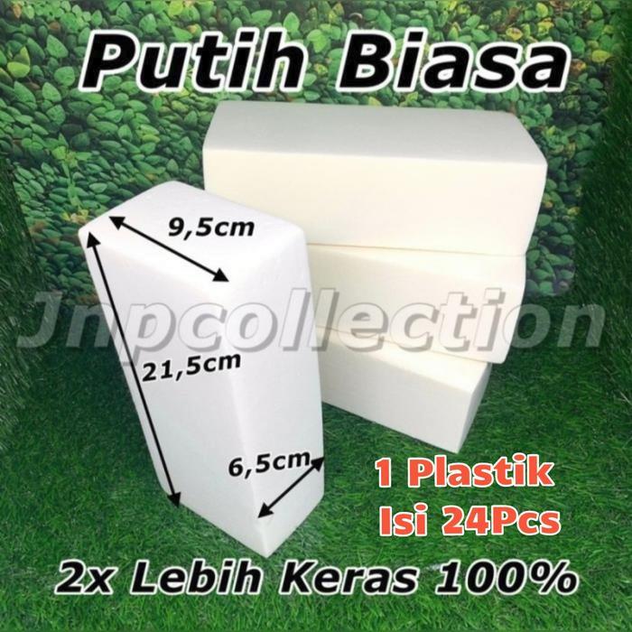 "New" Floral foam busa bunga kering putih
