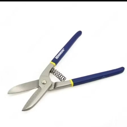 Krisbow gunting potong seng 12inch /straight snip 12 inch