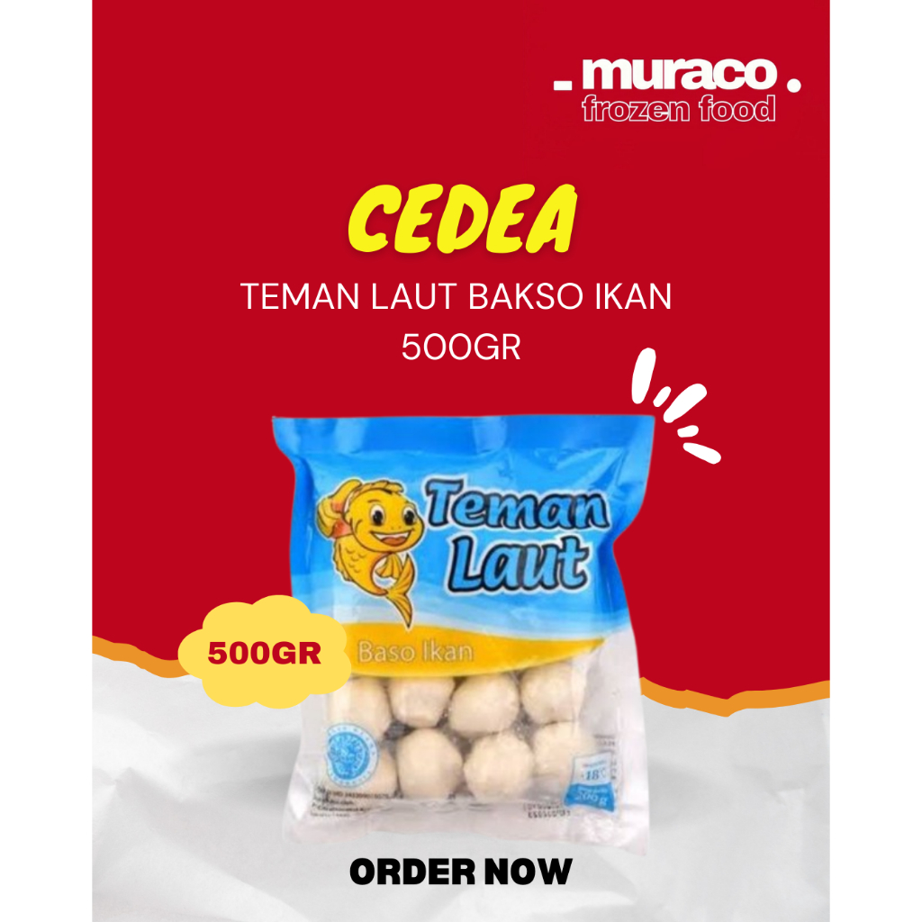 Cedea Teman Laut Bakso Ikan 500gr