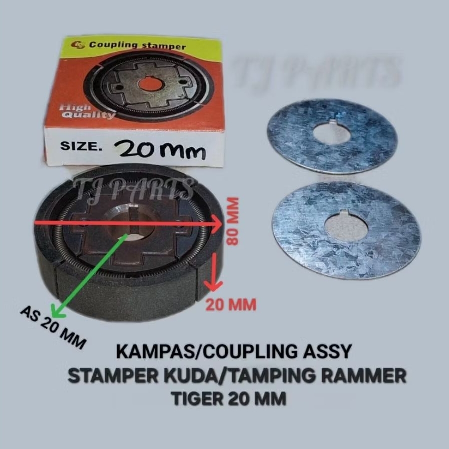 KAMPAS/COUPLING Assy Stamper Kuda/Tamping Rammer TIGER (ROBIN EY 20)