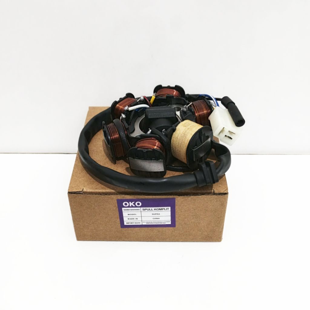 SPOOL ASSY SUPRA X OKO - MOTOR HONDA SUPRA/SUPRA X LAMA - SPOOL LAMPU - SPUL KOMPLIT (OKO)