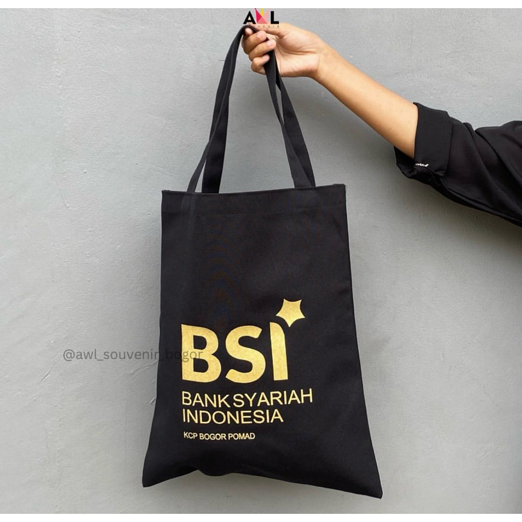 Totebag Kanvas polos besar
