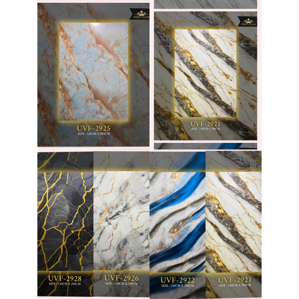 wallfoam motif marmer roll wallpaper dinding roll motif marmer tebal 3mm 2,9 meter x 1,2 meter