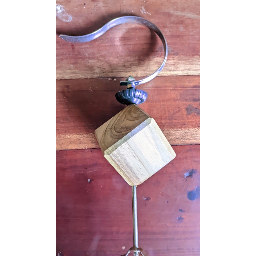 Pion Set Cantolan Besi Pion Dadi Kayu Jati