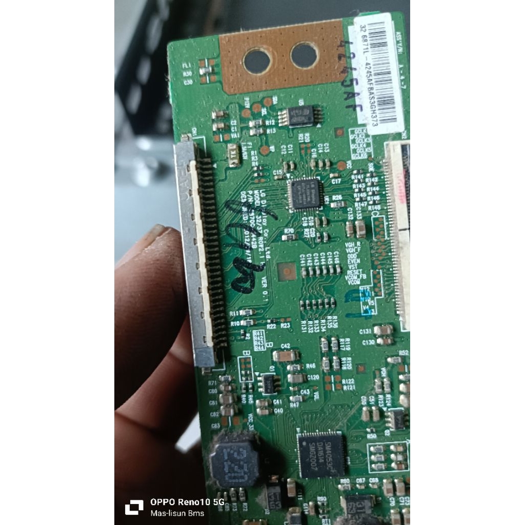 TCON T CON TV LED PHILIPS 32PHA4100S/70. TCON T CON TV LED PHILIPS