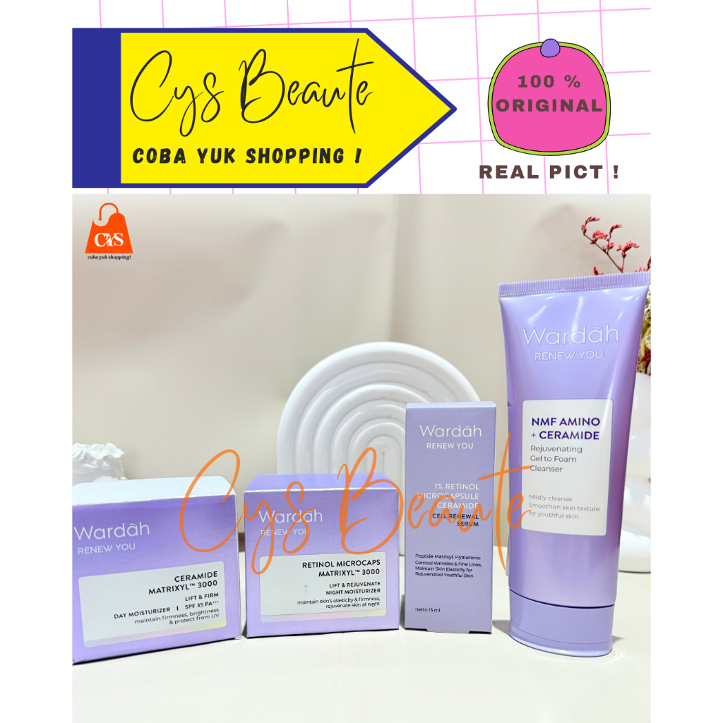 WARDAH RENEW YOU RETINOL SERIES