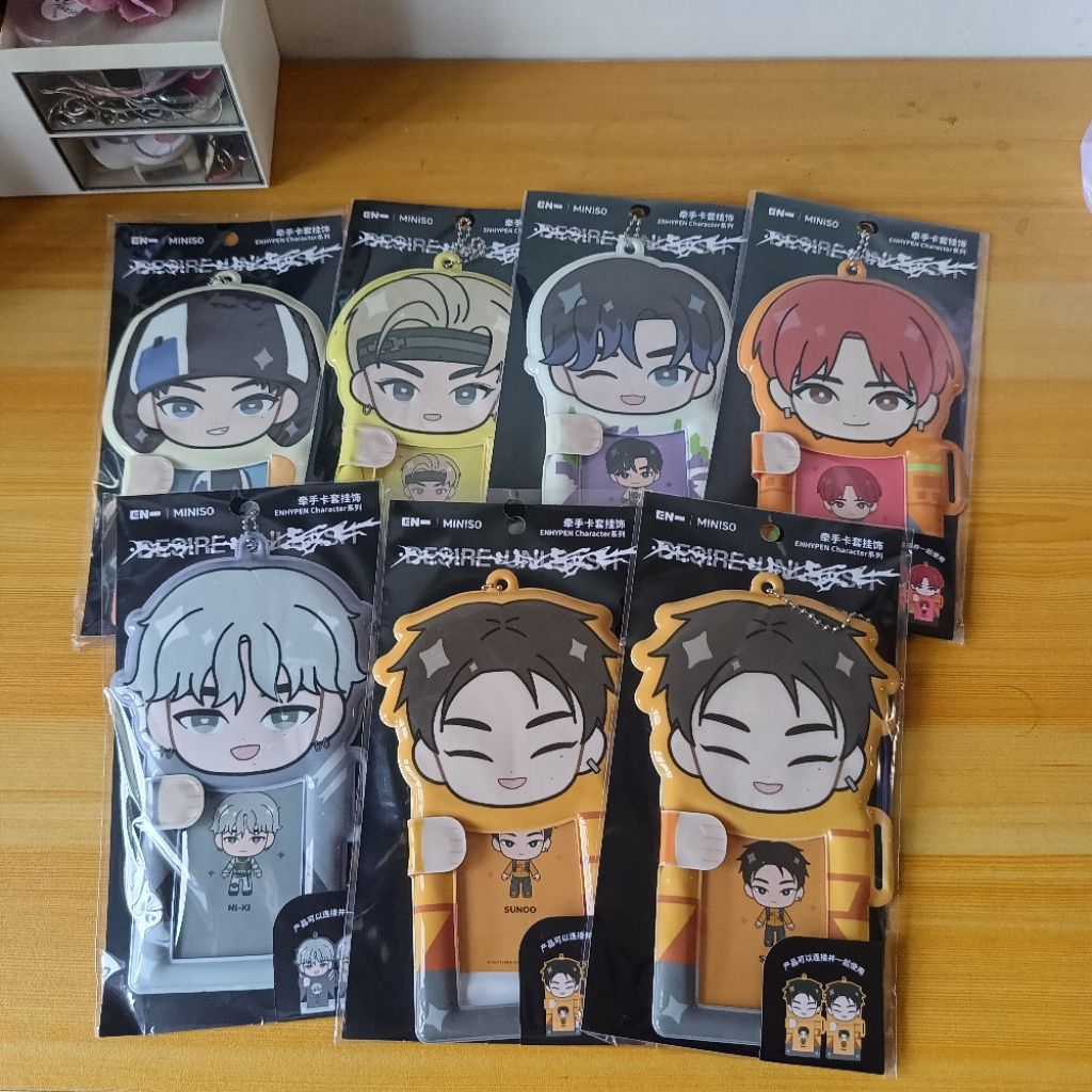 Official Enhypen X Miniso Card Holder / Cahol ( PC Holder)