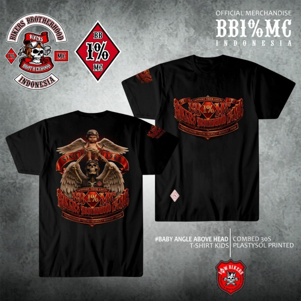 kaos  anak bikers brotherhood 1% MC (09)