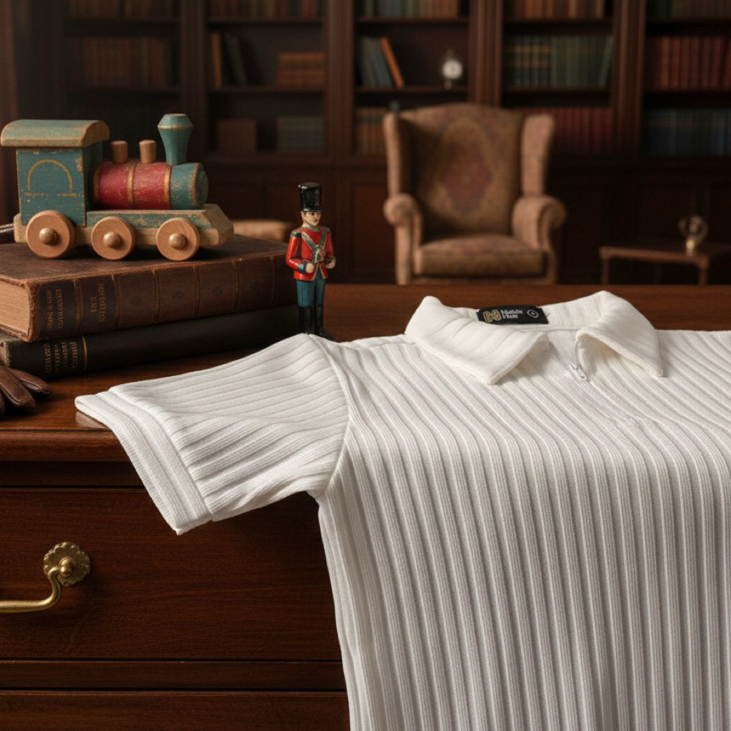 NOBLE HEIR - Integrity Polo Knit | Kaos Polo Anak Laki-Laki Berkerah | Kaos Polo Knit Anak