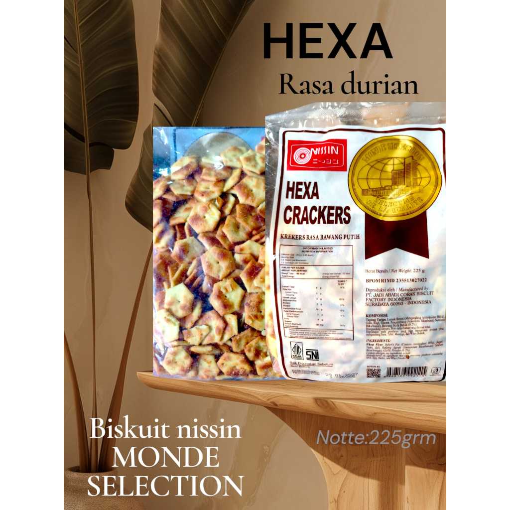 Biskuit NISSIN CRACKERS berbagai macam varian biskuit renyah