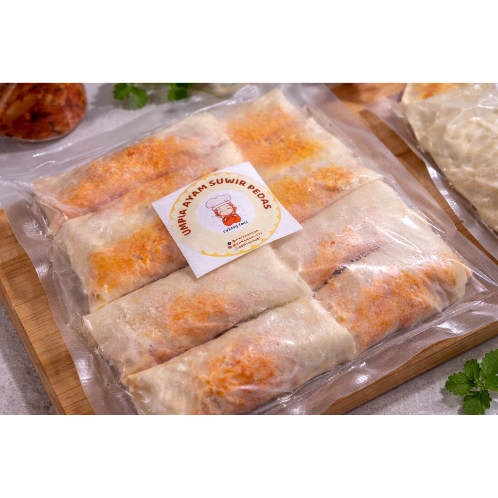 Lumpia Ayam Suwir Pedas - Frozen