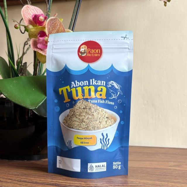 ABON IKAN TUNA PAON BU ENIM | ABON IKAN TUNA BALI TANPA MINYAK