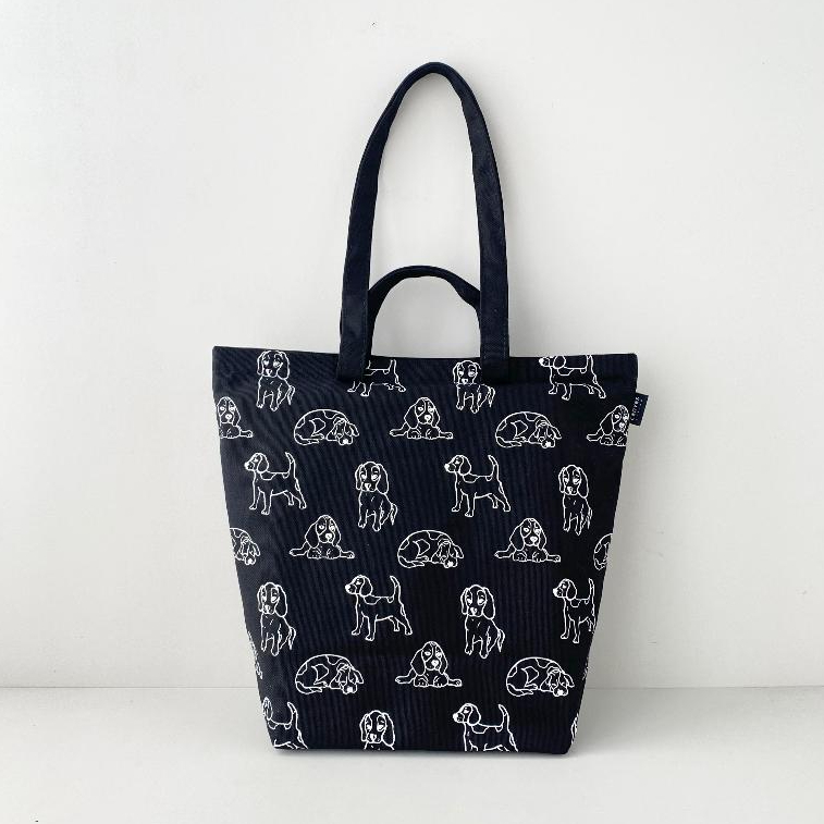 Tokyo Bag Billy Black Canvas Living