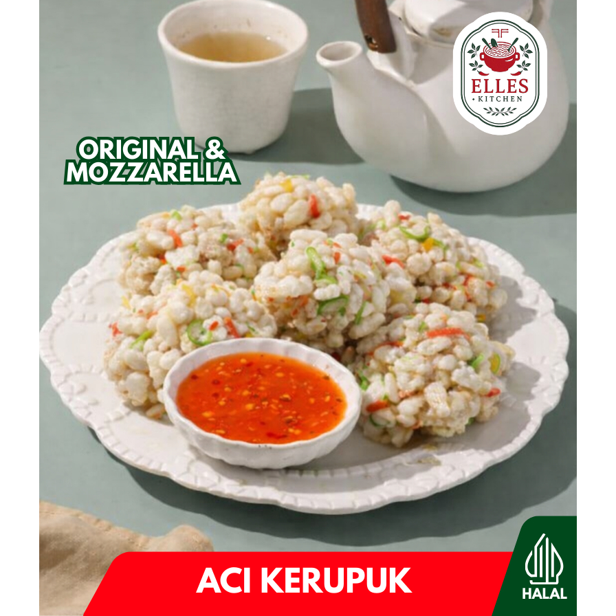 ACI KERUPUK | CIPUK ISI MOZZARELLA | CIPUK ORIGINAL FROZEN HALAL
