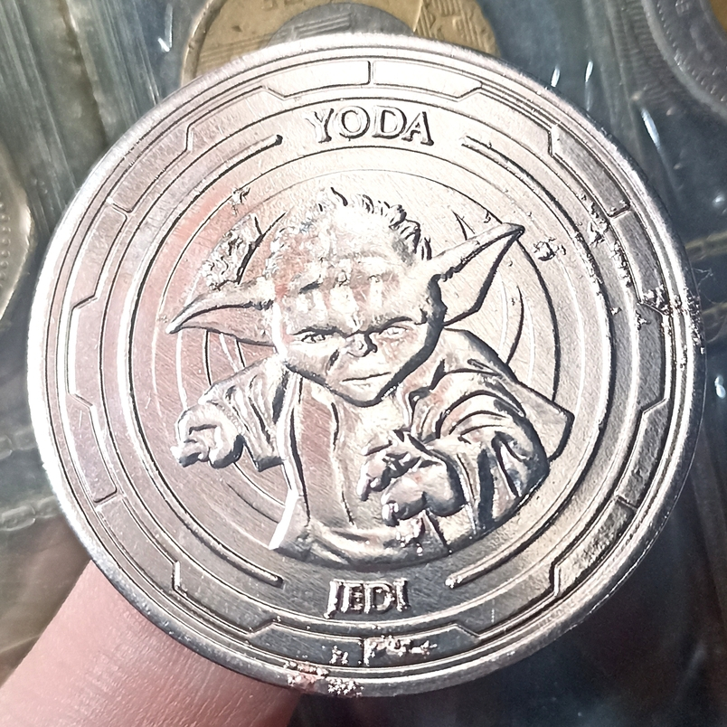 Koin Token Star Wars Rogue One - Yoda