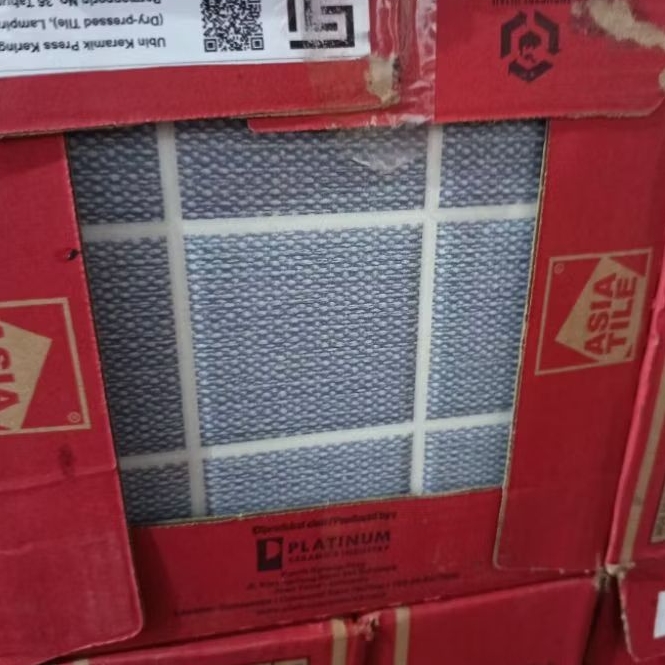 Keramik lantai matte 25x25 cm Ravenna blue ( Asia tile )