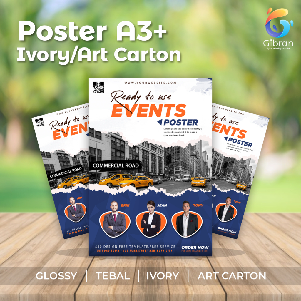 Poster A3+ Ivory Art Carton