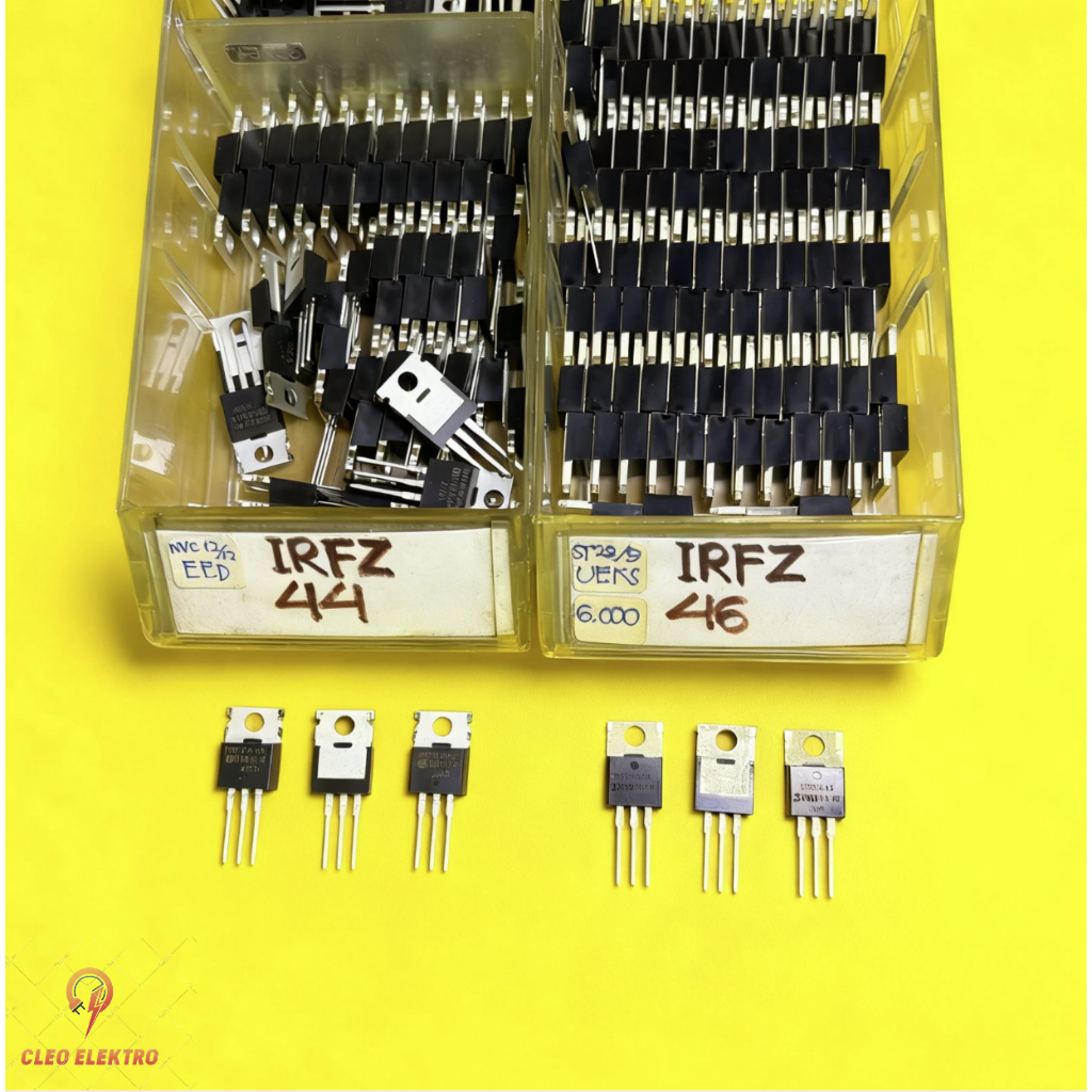 IC TRANSISTOR IRFZ 44 /46 N IOR ASLI ORIGINAL IRFZ44 IRFZ46