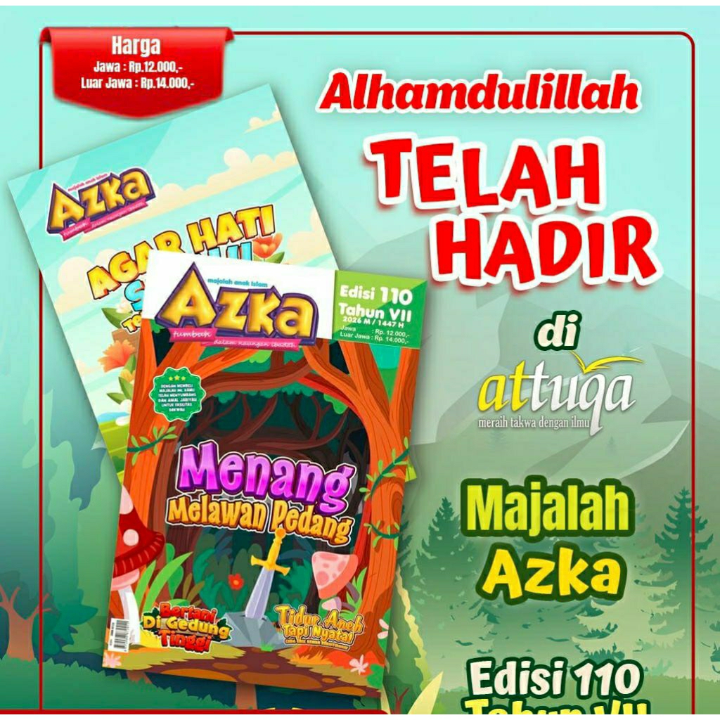 Majalah Azka Edisi  104 105 106 107 108 109 110 111