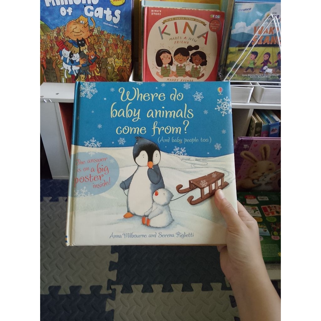 PRELOVED USBORNE ORI - Where do baby animals come from?
