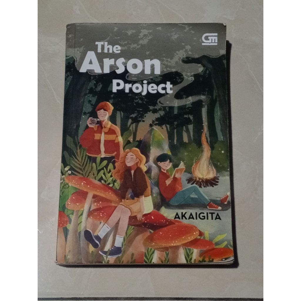 The Arson Project - Preloved Book