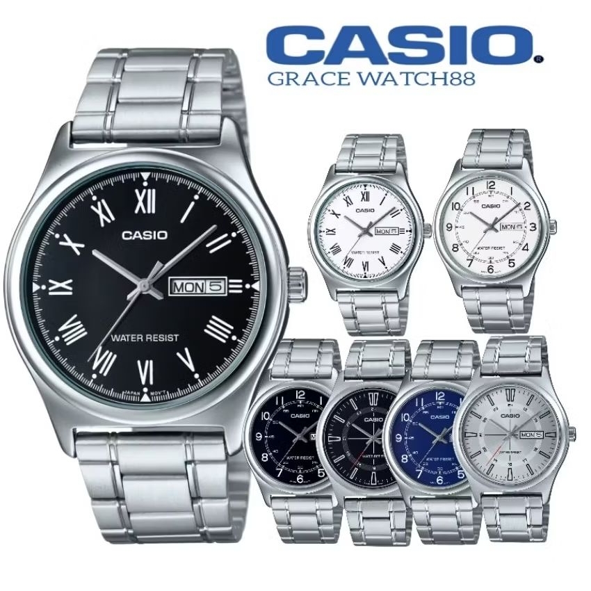 Jam tangan Pria Casio Rantai Seri Mtp-v006d Casio original jam tangan Analog mtp-v006d