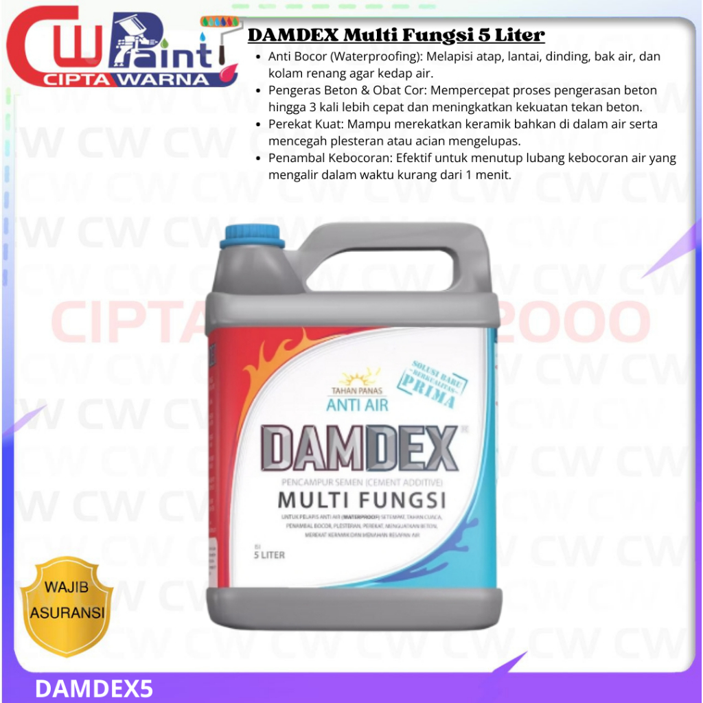 DAMDEX 5 Liter MULTI FUNGSI Palembang - CWK