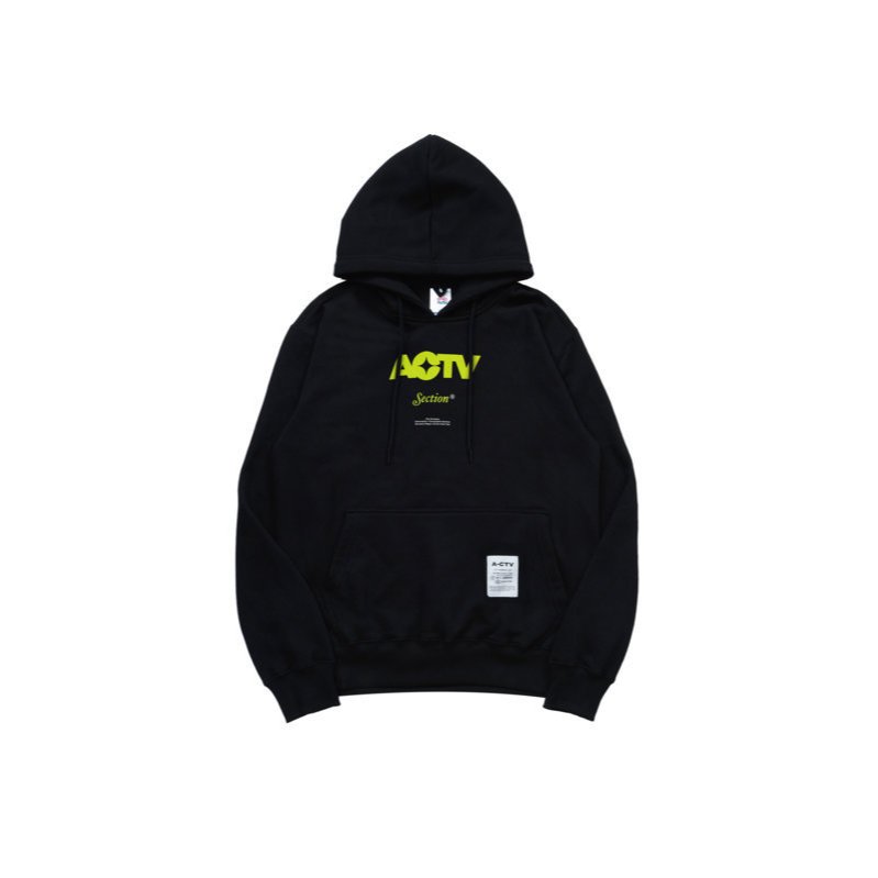 BLOODS SWEATER  HOODIE  SW FUTON ACTV BLACK