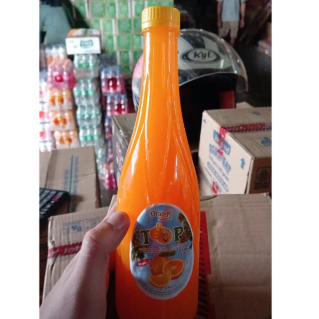 SIRUP TOP/ SIRUP TOP 630 ML/ SIRUP RASA JERUK/ SIRUP MURAH
