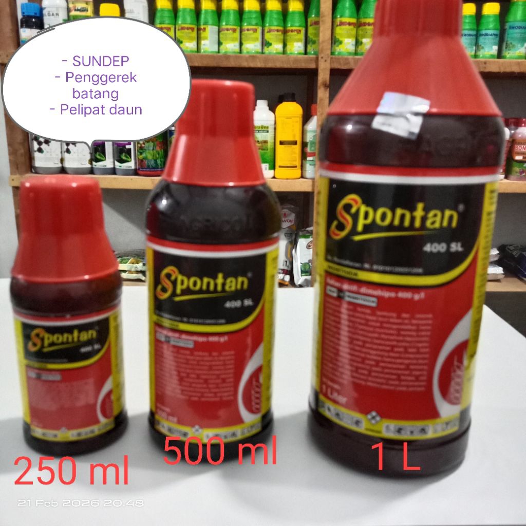 Spontan® 400 SL Insektisida Pengendali Hama Tanaman Kemasan 250 ml, 500 ml dan 1000 ml